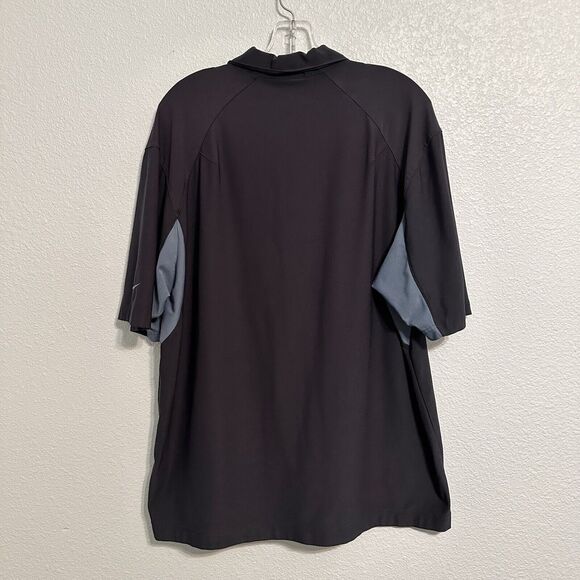 Nike Golf Polo Shirt Dri-Fit UV Stretch Polo Men's Size XL Blue - Picture 2 of 10